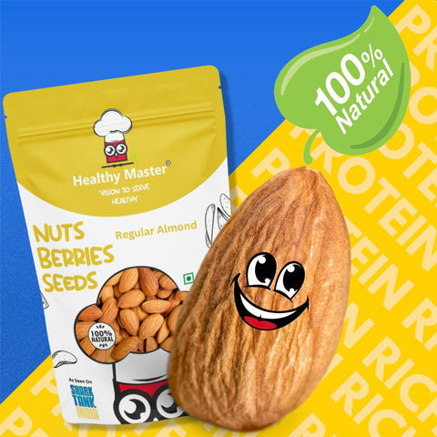 Healthy Master Original Irani Mamra Almonds |Badam